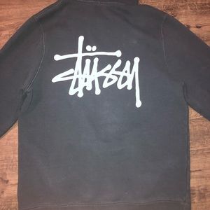 Navy Blue Stussy Hoodie